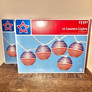 2 Boxes Patriotic String Lights